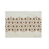 Maspar Diamond Dots 100% Cotton Printed Placemat Set Beige