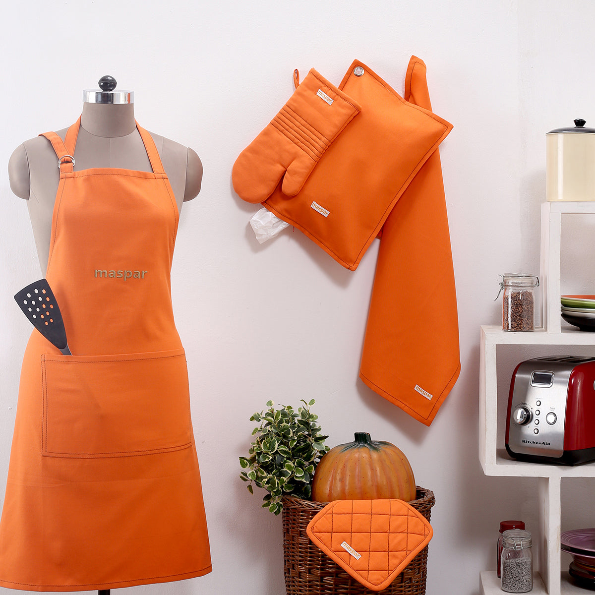 Maspar Solid Hip Hop Kitchen Set Orange