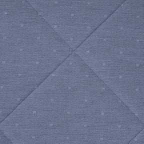Muted Dot 100% Natural Cotton Filling Summer AC Quilt/Quilted Bed Cover/Comforter Blue