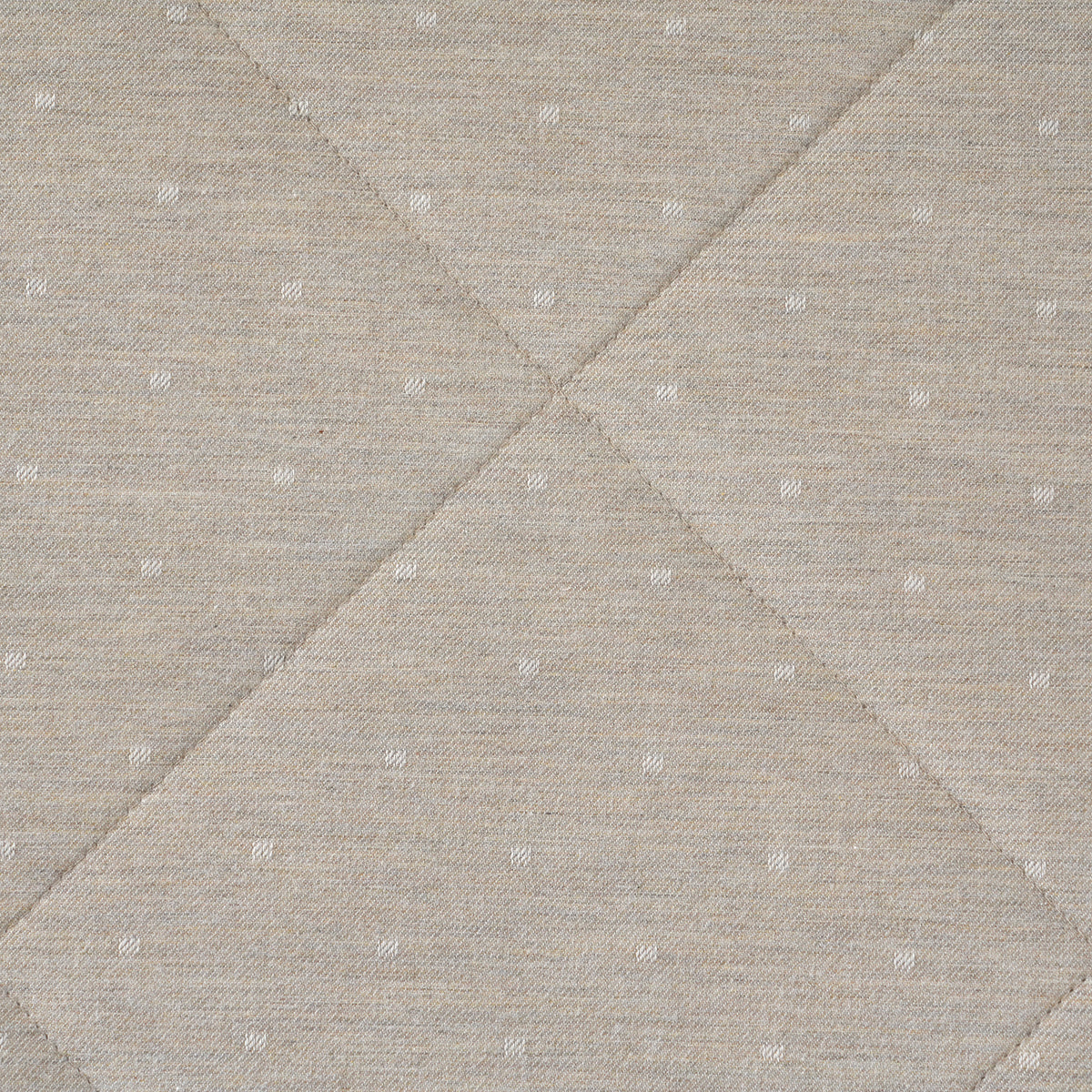 Muted Dot 100% Neutral Cotton Filling BeigeQuilt/Quilted Bed Cover