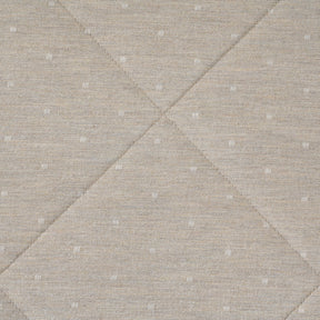 Muted Dot 100% Neutral Cotton Filling BeigeQuilt/Quilted Bed Cover
