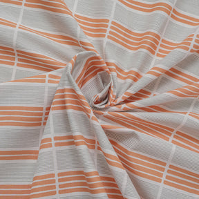 Optimist Bloom 100% Cotton Printed Bed Sheet with Pillow Case