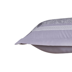 Ornamental Elegance Splendid Fabric-100% Cotton, Filling-100% Polyester Pillow Sham Set Purple