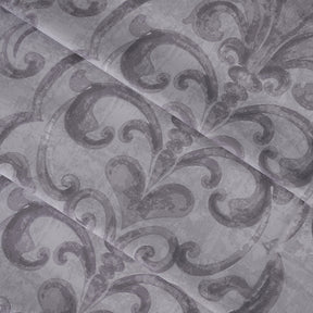 PBS Vintage Chic Dawson 100% Cotton Bedsheet with Pillow Case Grey