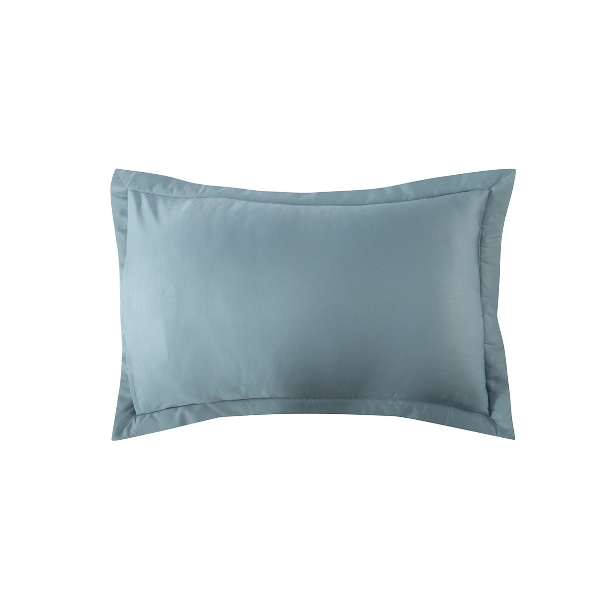 Pillow Sham Set 100% Cotton Blue Damascene Imperial Grace