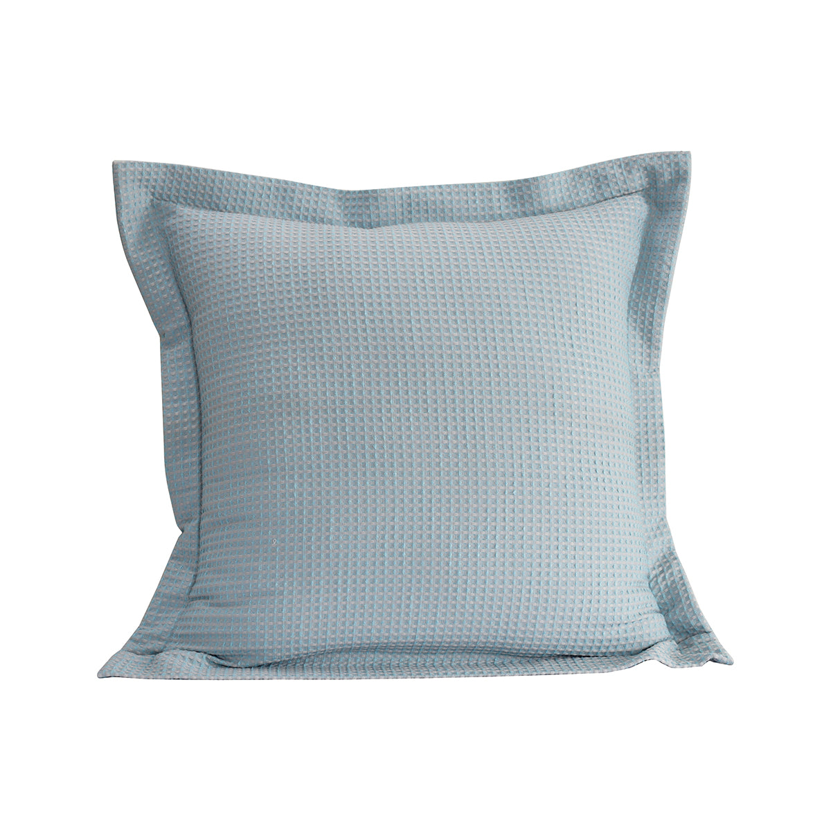 Waffle Woven 2PC Pillow Case Euro Set