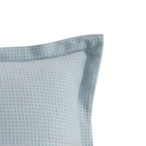 Waffle Woven 2PC Pillow Case Euro Set