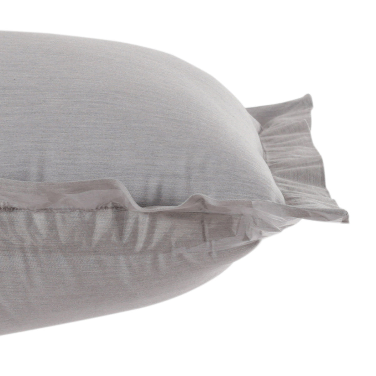 Emmie 100% Natural Egyptian Cotton with Hemm Stitch 2PC Pillow Case Euro Set