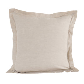 Emmie 100% Natural Egyptian Cotton with Hemm Stitch 2PC Pillow Case Euro Set