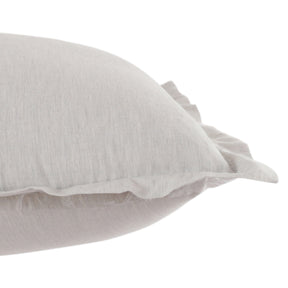 Emmie 100% Natural Egyptian Cotton with Hemm Stitch 2PC Pillow Case Euro Set