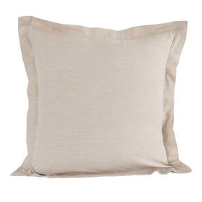 Rhythmic Stripe 100% Natural Egyptian Cotton Woven 2PC Pillow Case Euro Set