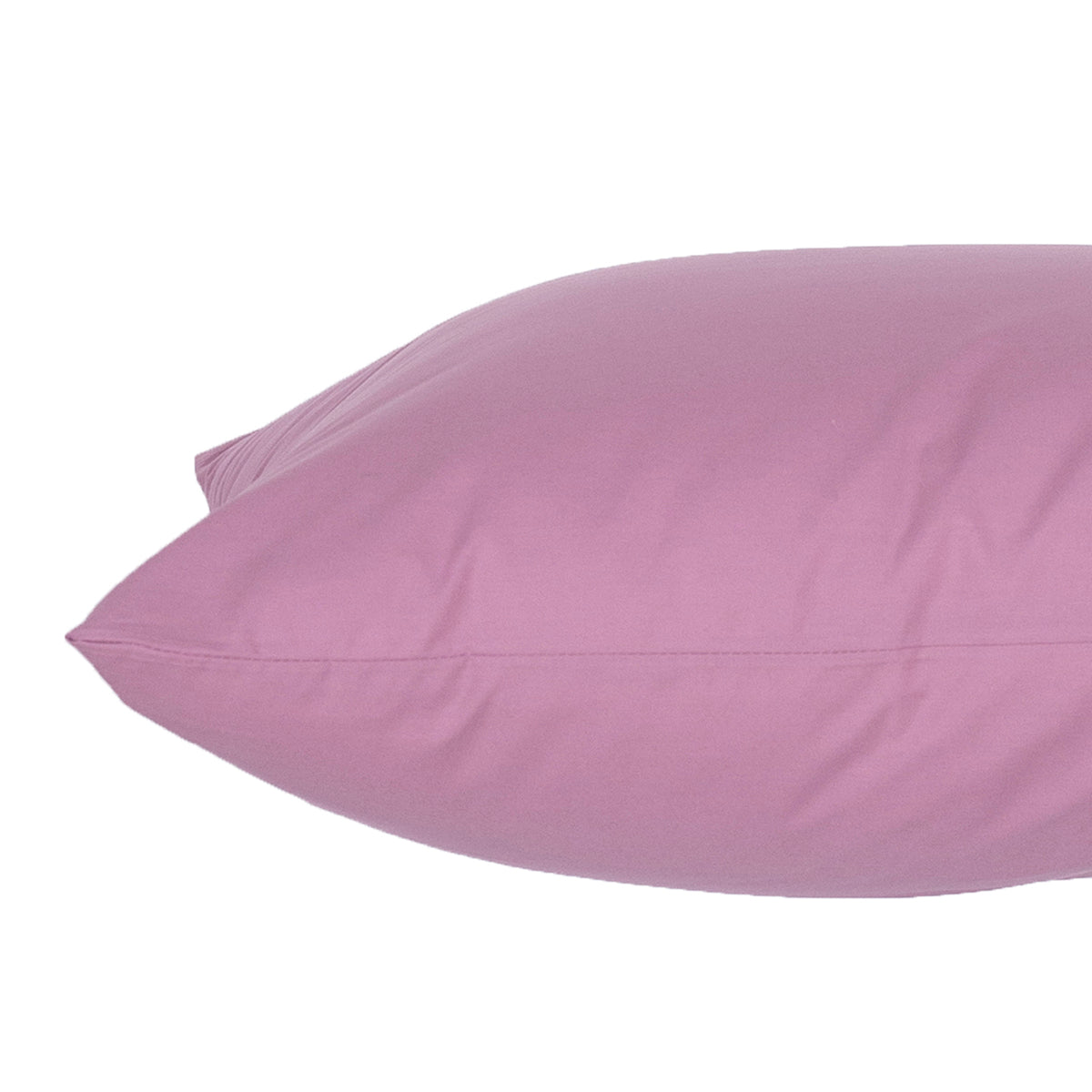 Slumber Solid 2PC Pillow Case Set Dusky Orchid