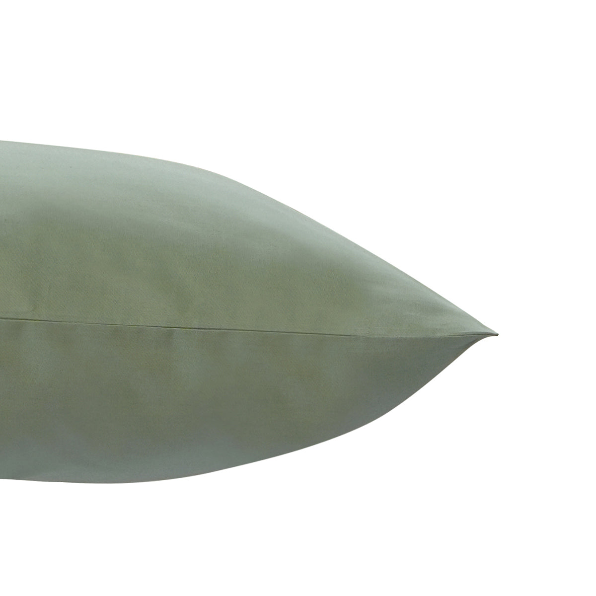 Slumber 100%Cotton Solid Green Pillow Case Set