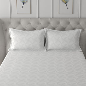 Tranquil Serenity Graphic Geo 100% Cotton Printed Neutral Pillow Case Set