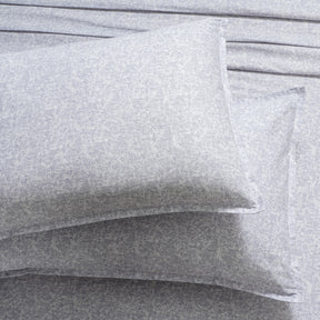 Tranquil Serenity Maxson 100% Cotton Printed Neutral Pillow Case Set Of 2