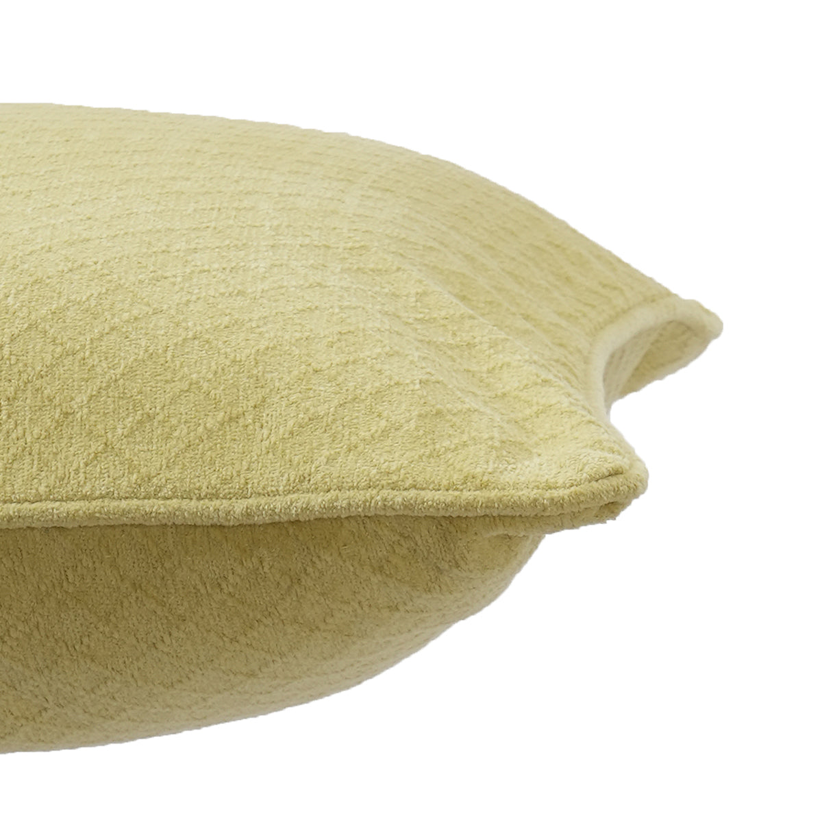 Blaize 100% Cotton Solid Weave Yellow Pillow Sham Set