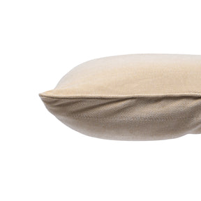 Caroline Woven Herringbone Pattern Beige 2PC Pillow Sham Set