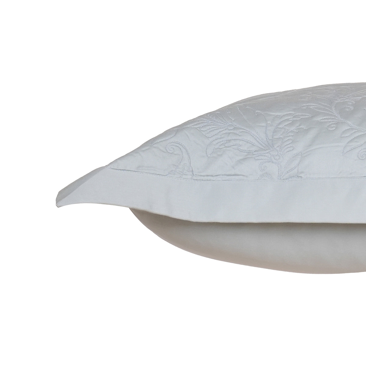 Classical Ornate Twirls & Swirls Pillow Sham Set Aqua