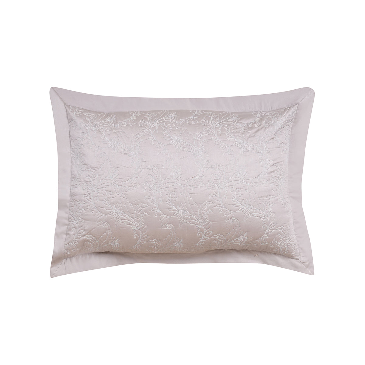 Classical Ornate Twirls & Swirls Pillow Sham Set Neutral