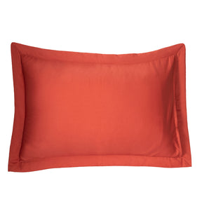 Nouveau Tradition Form Replay Red Pillow Sham Set