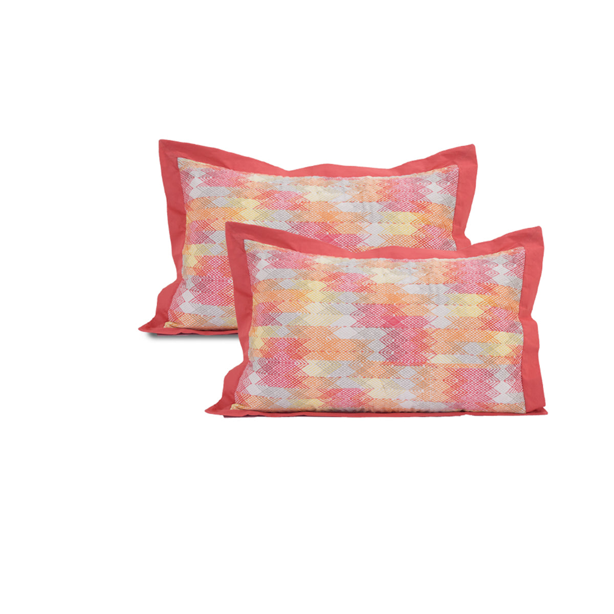 Hexon Quilted 2PC Pillow Sham Set