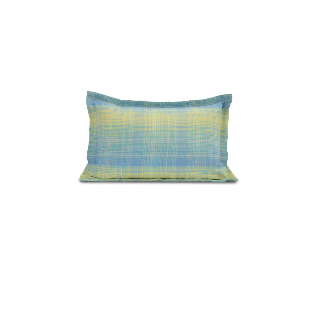 Matte Weave Plaid Woven 2PC Pillow Sham Set