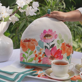 Tea Cozy Set Blossom Sea Green