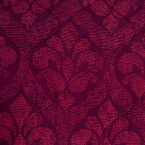 Folklore Transition Diamond Festivity Summer AC Quilt/Quilted Bed Cover/Comforter Red