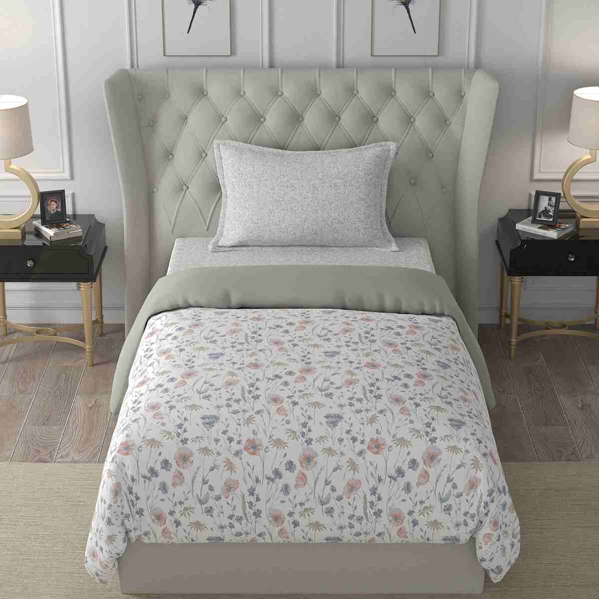 Regency Jamila Summer AC Quilt/Quilted Bed Cover/Comforter Pink