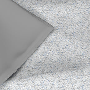Hermosa Exotic Bouquet Atzi Blue Quilt