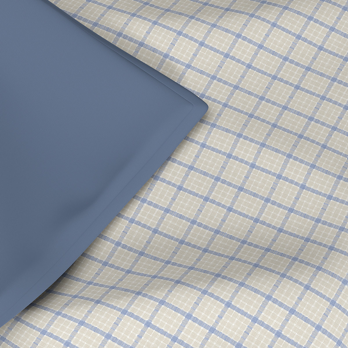 Backyard Patio Adrian Summer AC Quilt/Quilted Bed Cover/Comforter Blue