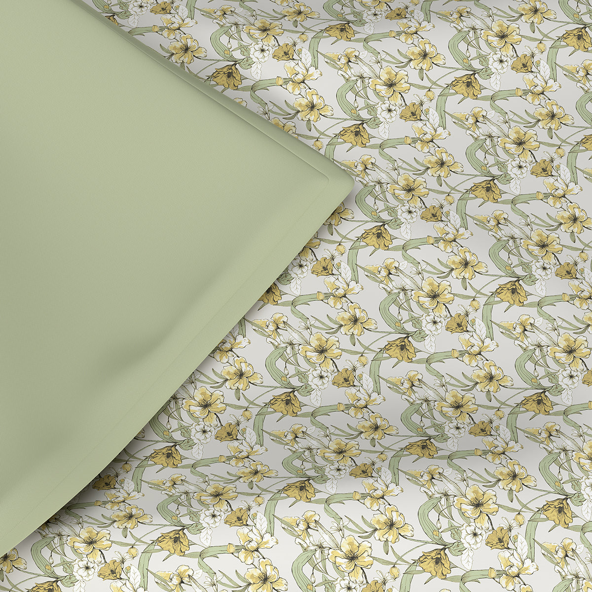 Backyard Patio Valencia Summer AC Quilt/Quilted Bed Cover/Comforter Yellow