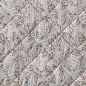 Optimist Bloom 115 GSM Tropical Texture Summer AC Quilt/Quilted Bed Cover/Comforter