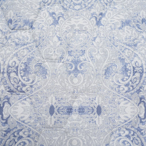 PBS Refined Retro Baroque Blue Summer AC Quilt/Quilted Bed Cover/Comferter