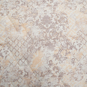 PBS Refined Retro Nouvel Damask Neutral Summer AC Quilt/Quilted Bed Cover/Comferter