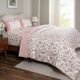 Sensory Bloom Blooming Petals extremely Cozy Pink Quilt