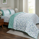 Sensory Bloom Blooming Petals extremely Cozy Blue Quilt