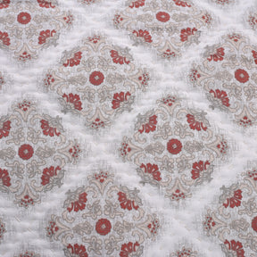 Exotic Heritage Finest Retro Red Summer AC Quilt/Quilted Bed Cover/Comforter Quilt