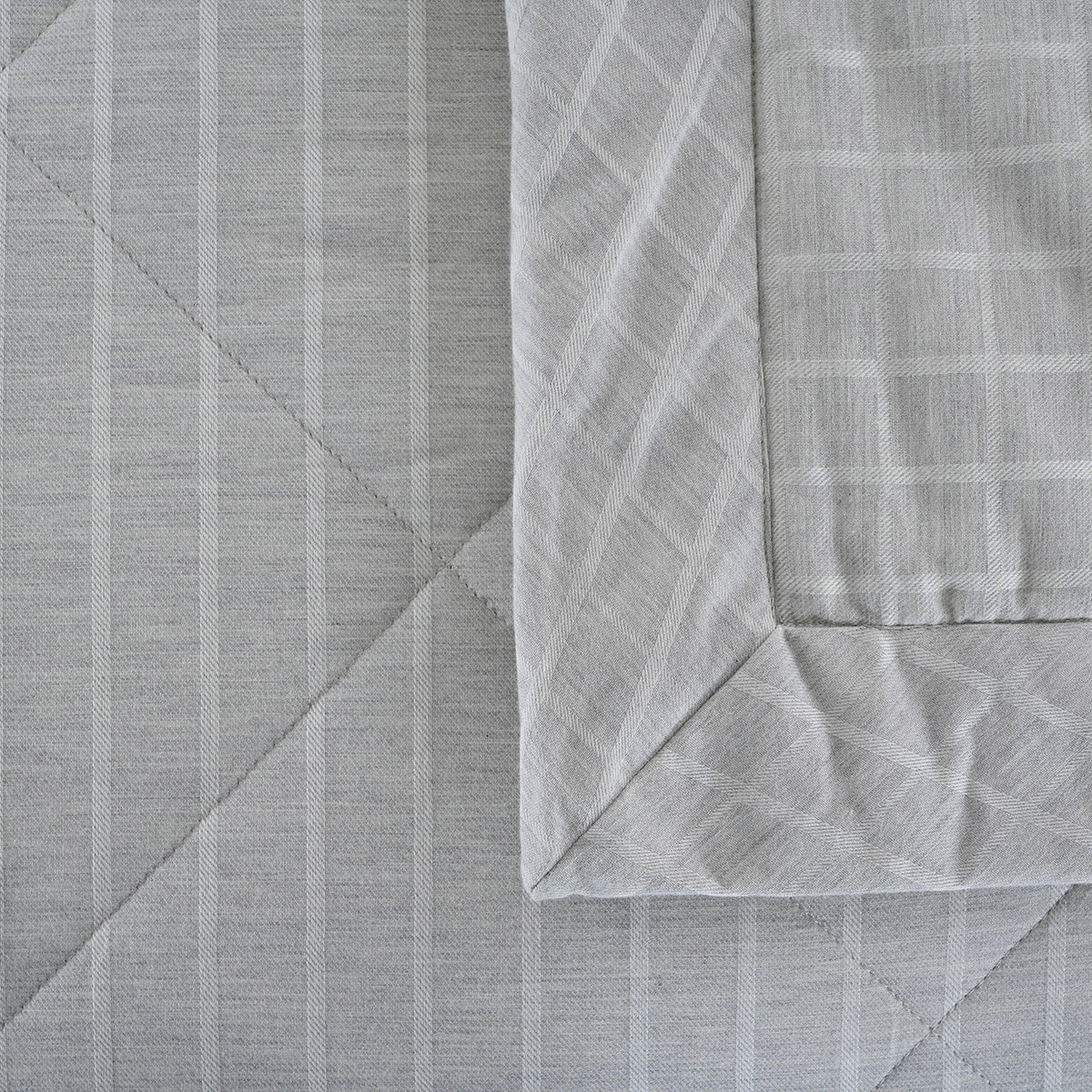 Adore 100% Cotton Filling Summer AC Grey Quilt/Quilted Bed Cover Comforter