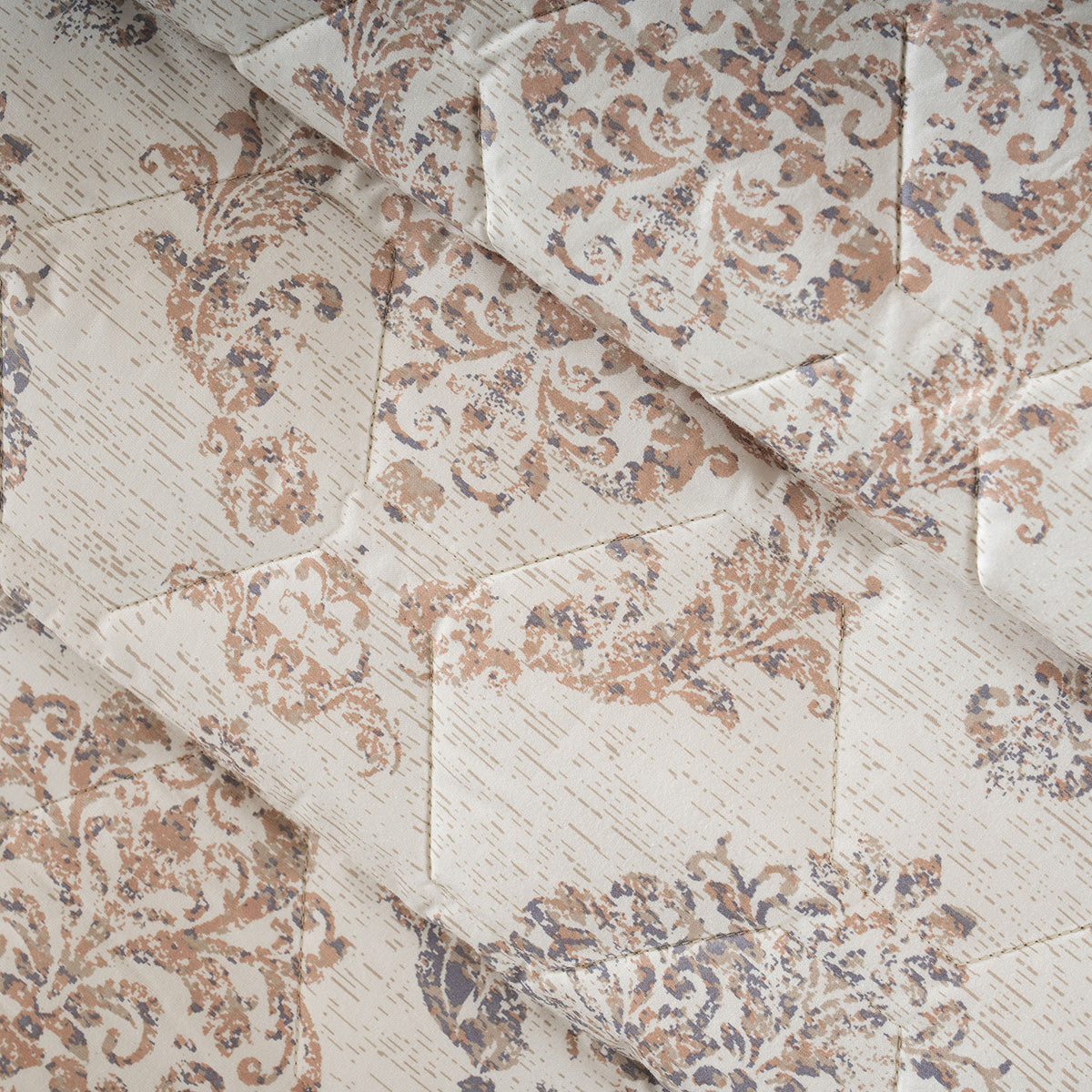 PBS Timeless Ornare 6Pcs Quilt Set/Quilted Bed Cover Tan
