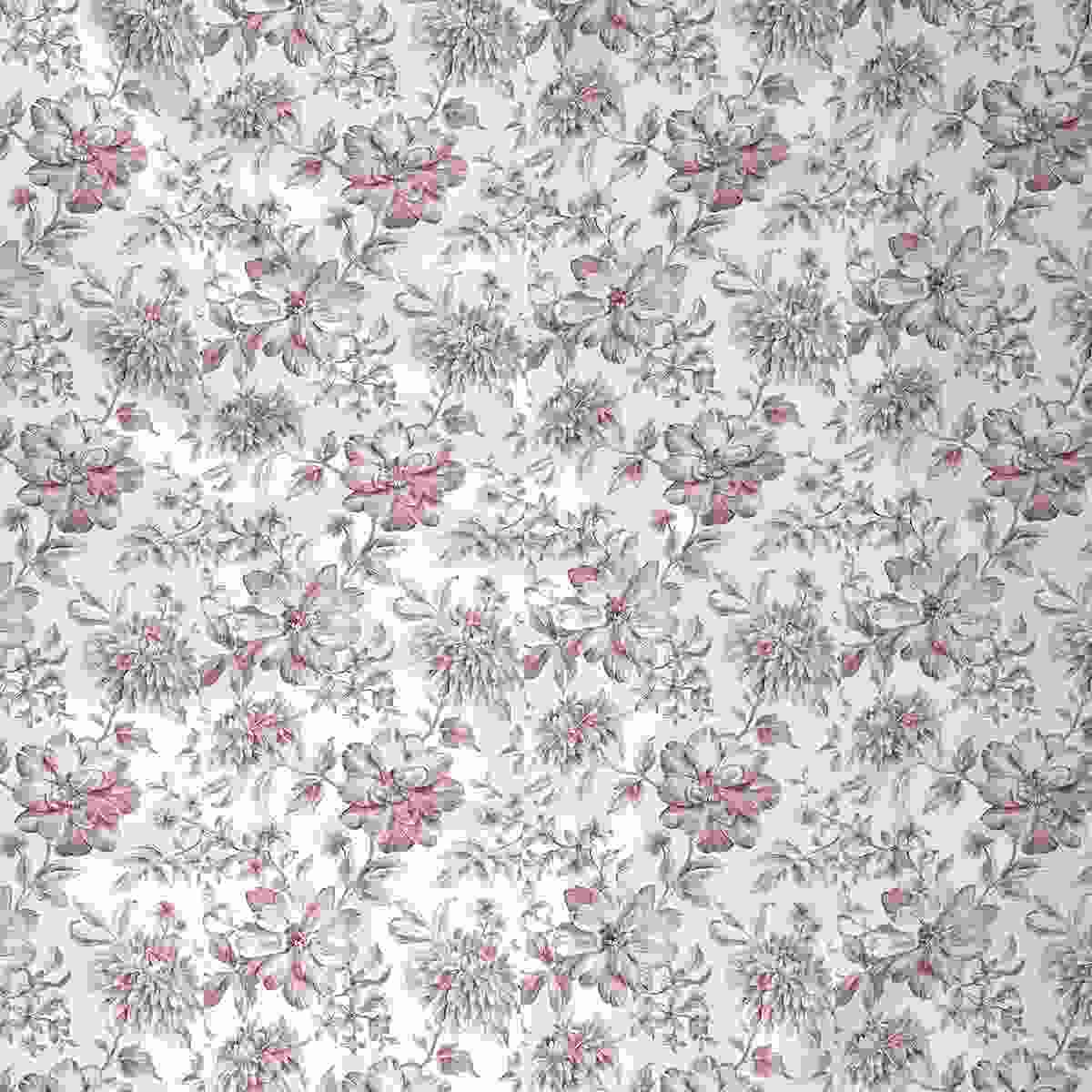Regency Alicia Printed 210TC 100 %Cotton Pink Bed Sheet with Pillow Case