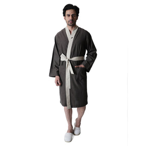 Luxe Boutique Emmie Cashmere Soft 1Pc Knee Length Robe / Gown / Bath Robe In Box Packaging