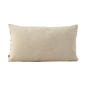 Rurban Divine Shreded Geo Digital Printed and Hand Embroidered 100% Cotton Grey Cushion Cover