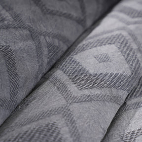 Rurban Elegance Argyl 11 pcs Quilt/Quilted Bed Cover Set Grey