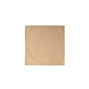 Slumber 100% Cotton Cocktail Napkin Set 20X20 CM Latte