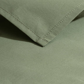 Slumber 100% Cotton Cocktail Napkin Set 20X20 CM Oil Green