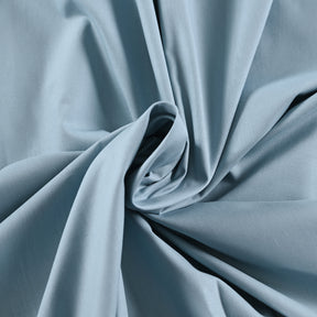Slumber Plain Easy Care Percale 100% Cotton Blue Crisp Bed Sheet with Pillow Case