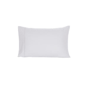 Slumber Plain Easy Care Percale 100% Cotton Tracing Grey Crisp Pillow Case Set