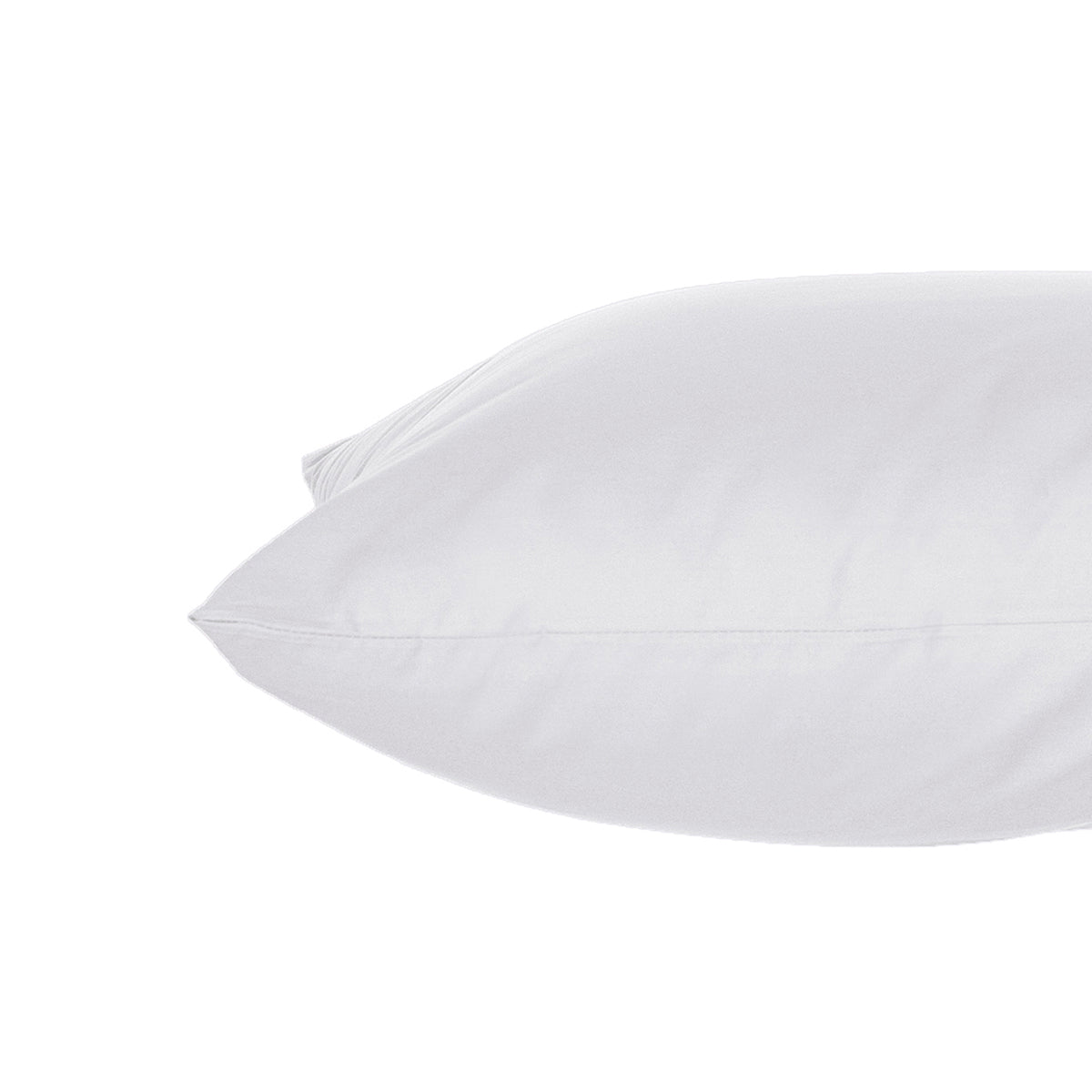 Slumber Plain Easy Care Percale 100% Cotton Tracing Grey Crisp Pillow Case Set