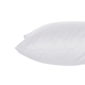 Slumber Plain Easy Care Percale 100% Cotton Tracing Grey Crisp Pillow Case Set